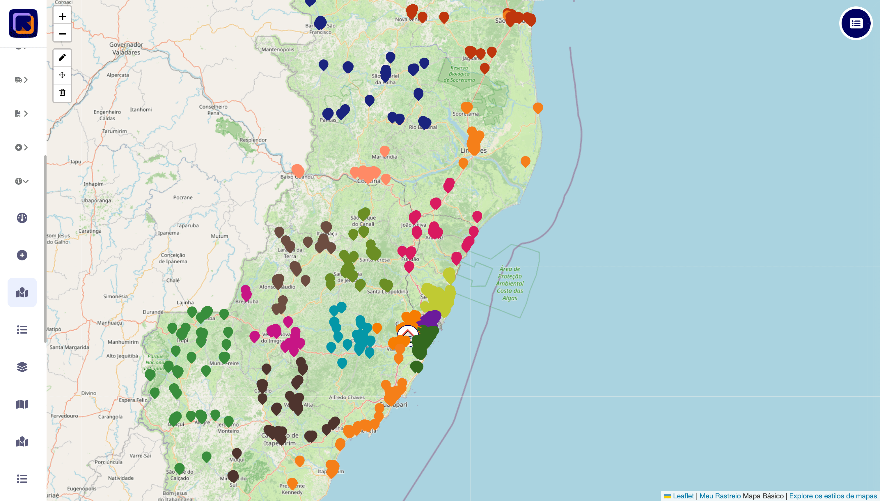Integração nativa com ERP e roteirização 63% mais performática