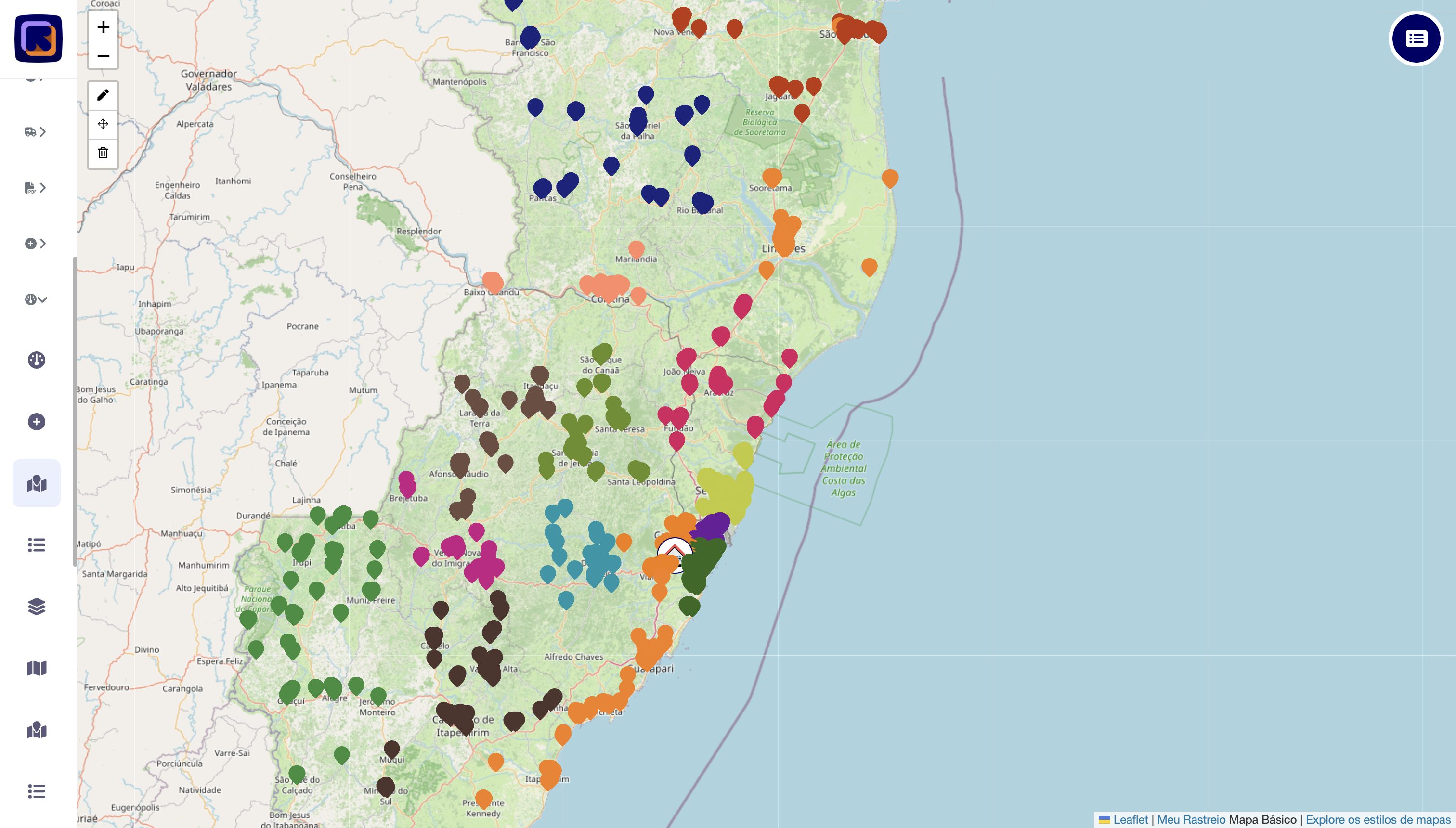 Integração nativa com ERP e roteirização 63% mais performática